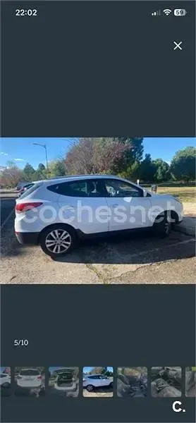 Usado Hyundai ix35 GLS 184 CV (135 kW) 2010 Blanco SUV