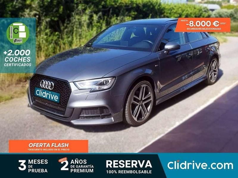Gris Usado 2016 Audi A3 Premium Berlina | 18.790 € (Precio justo) - Imagen 1/4
