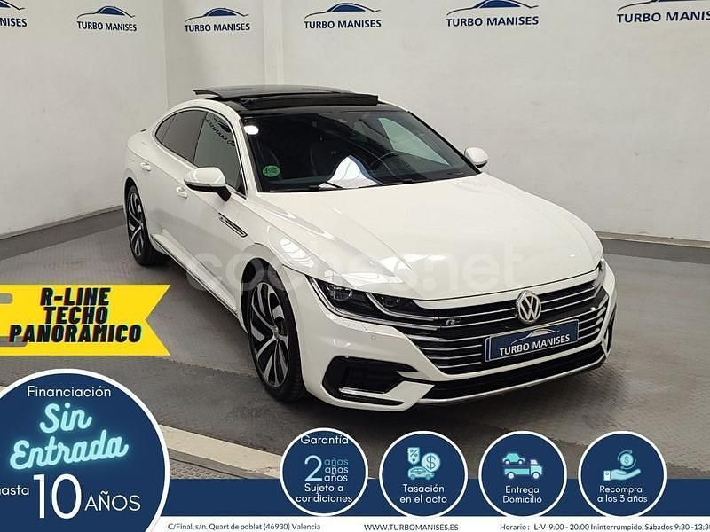 Blanco Usado 2021 VW Arteon R-line Berlina | 33.990 € (Precio justo) - Imagen 1/4
