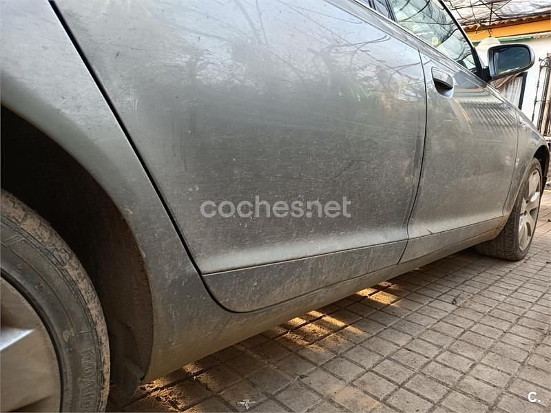 Usado Audi A6 233 CV (171 kW) 2007 Gris / plata Familiar