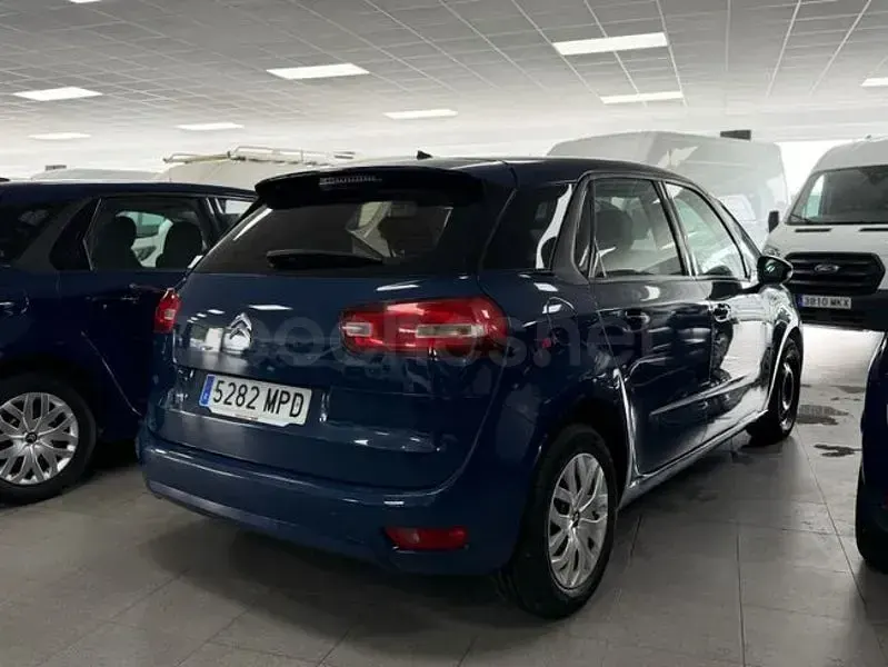 Usado Citroën C4 Picasso Feel 120 CV (88 kW) 2018 Azul Monovolumen