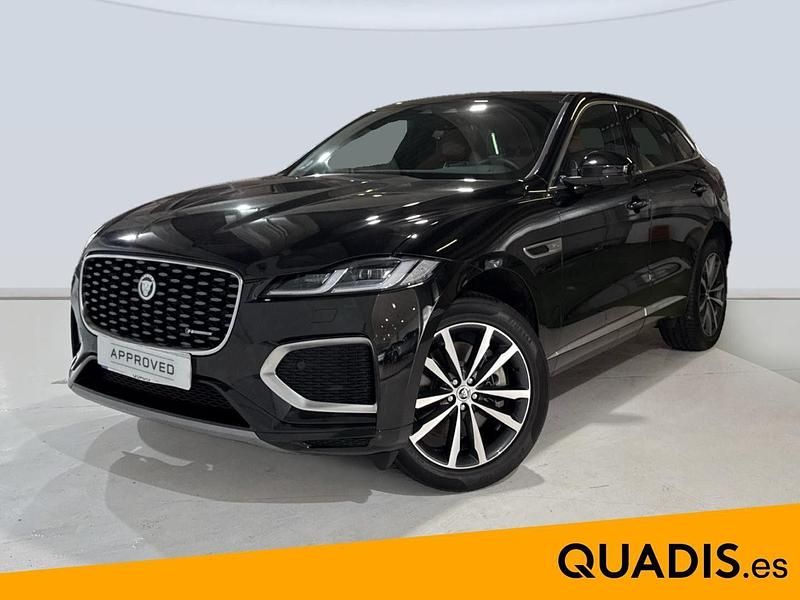 Santorini black Usado 2024 Jaguar F-Pace R-Dynamic SUV | 61.900 € - Imagen 1/4