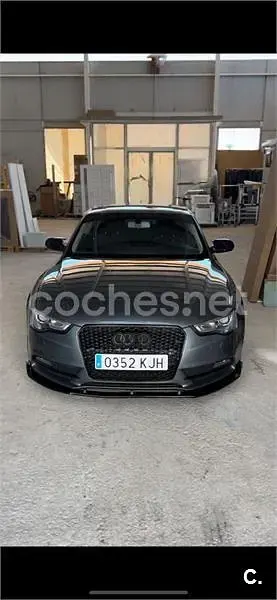 Usado Audi A5 S-Line 177 CV (130 kW) 2013 Gris / plata Coupe