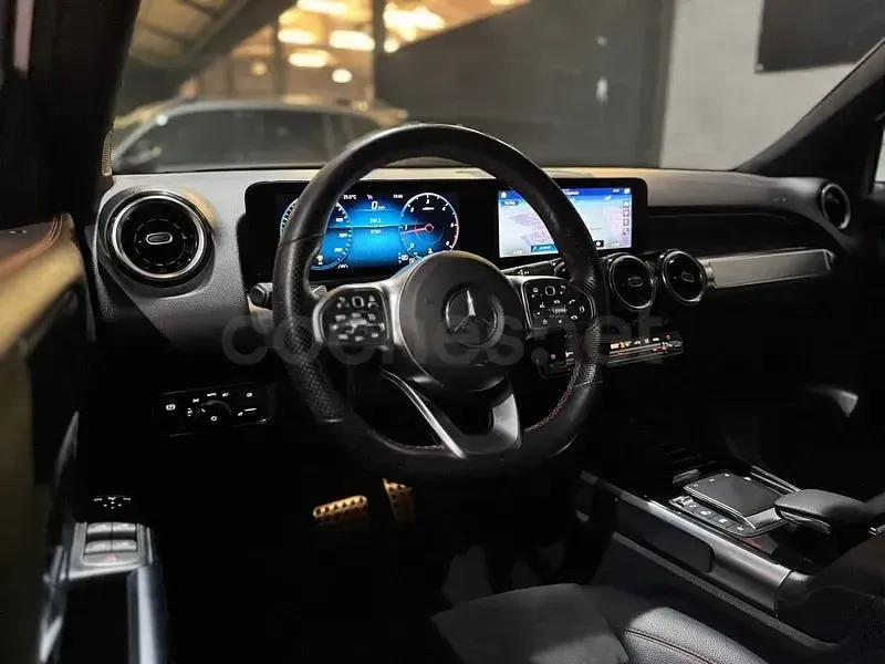 Usado Mercedes GLB200 150 CV (110 kW) 2021 Blanco SUV