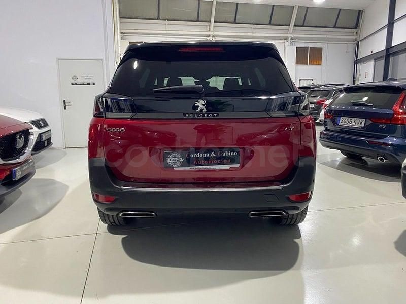 Usado Peugeot 5008 GT 130 CV (95 kW) 2021 Granate SUV