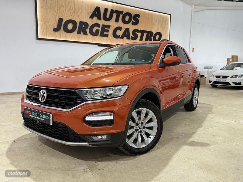 Naranja Usado 2020 VW T-Roc Advance SUV | 18.300 € (Precio justo) - Imagen 1/4