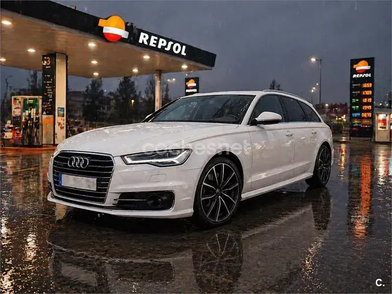 Usado Audi A6 218 CV (160 kW) 2016 Blanco Familiar