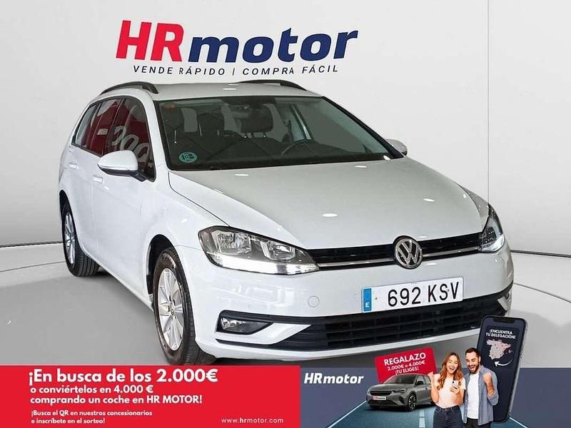 Blanco Usado 2019 VW Golf VII S Familiar | 13.410 € (Precio justo) - Imagen 1/4