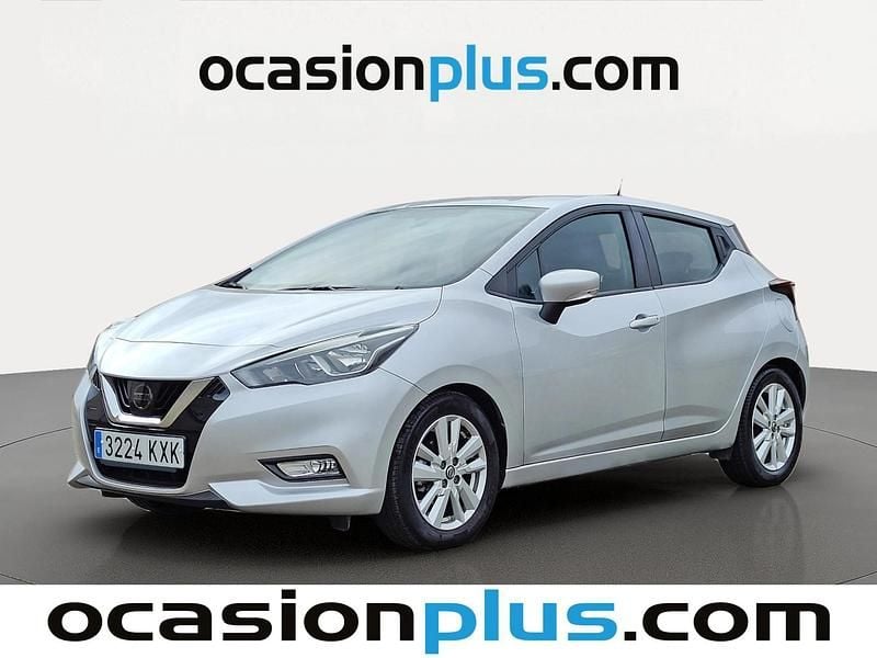 Usado Nissan Micra Acenta 101 CV (74 kW) 2019 Gris plata Utilitario