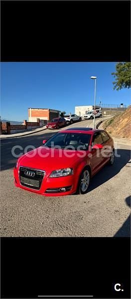 Rojo Usado 2011 Audi A3 Ambition Berlina | 9299 € (Precio justo) - Imagen 1/4