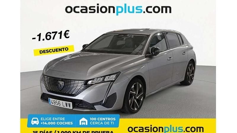 Gris Usado 2022 Peugeot 308 Allure Utilitario | 16.446 € (Precio justo) - Imagen 1/4
