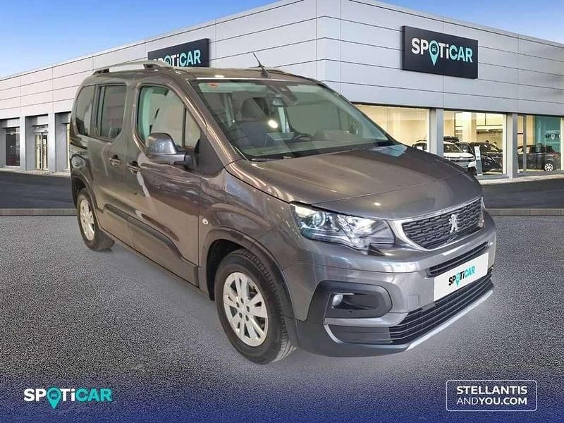 Usado Peugeot Rifter Allure 102 CV (75 kW) 2021 Gris Monovolumen