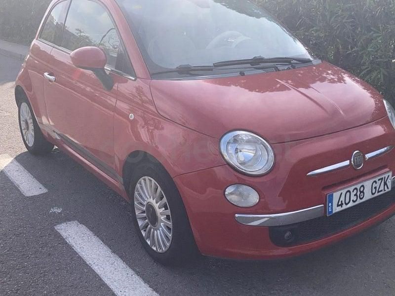 Usado Fiat 500 Pop 75 HP (55 kW) 2010 Vermelho Sedan