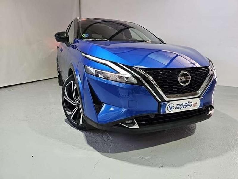 Usado Nissan Qashqai Tekna+ 158 CV (116 kW) 2021 Azul SUV