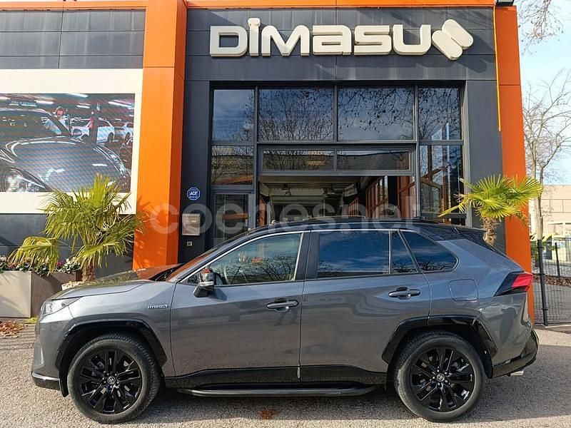 Usado Toyota RAV4 Hybrid Style 218 CV (160 kW) 2021 Gris / plata SUV