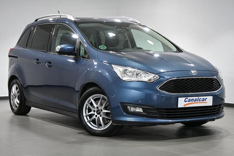 Usado Ford Grand C-Max Trend+ 125 CV (91 kW) 2019 Azul Monovolumen