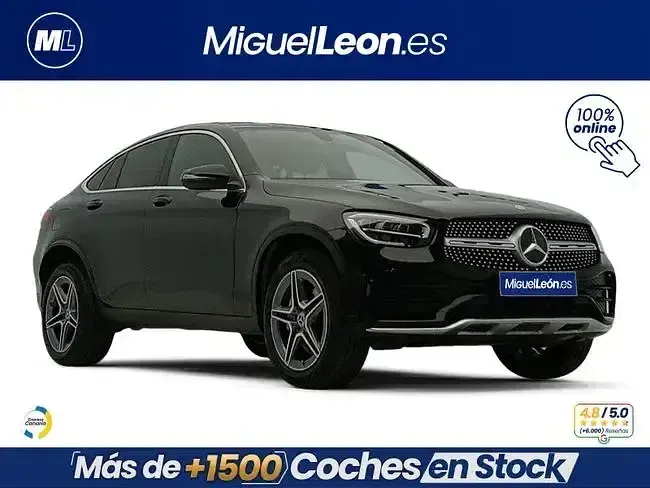 Usado Mercedes GLC300e 320 CV (235 kW) 2023 Negro SUV