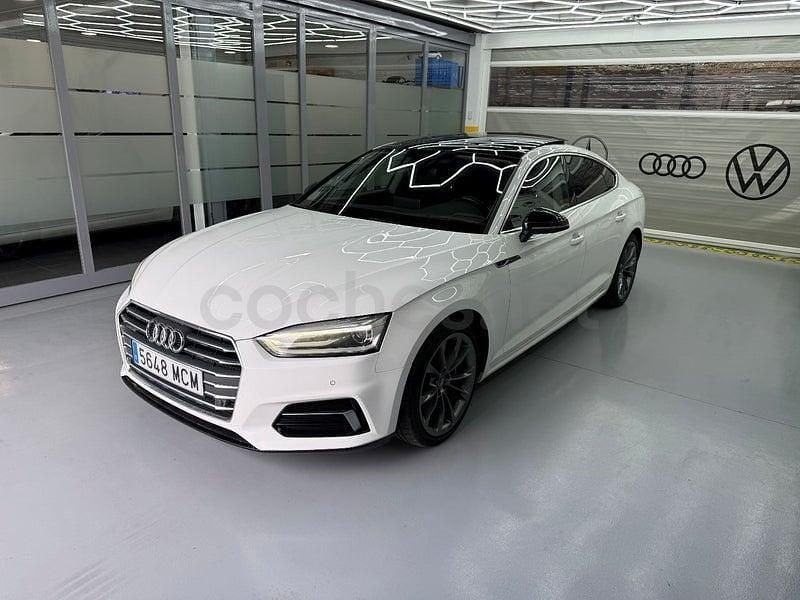 Blanco Usado 2019 Audi A5 Sportback Sport Utilitario | 21.900 € (Super precio) - Imagen 1/4