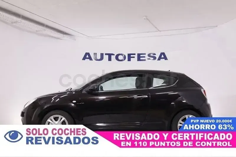 Usado Alfa Romeo MiTo Distinctive 155 CV (114 kW) 2010 Negro Utilitario