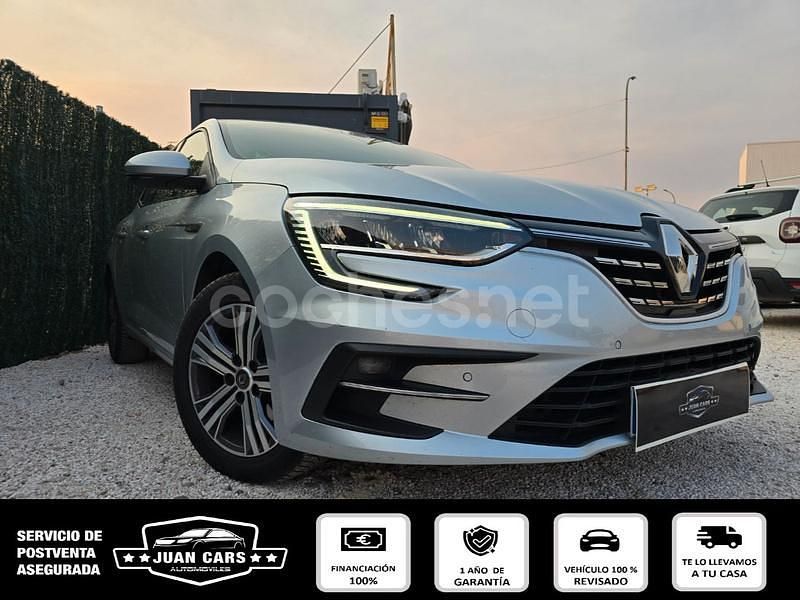Gris / plata Usado 2022 Renault Mégane IV Techno Berlina | 15.990 € (Precio justo) - Imagen 1/4
