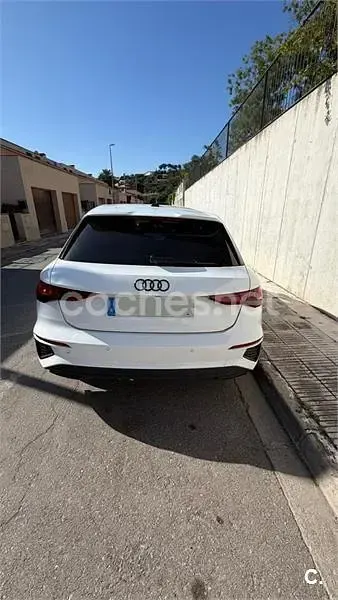 Usado Audi A3 150 CV (110 kW) 2022 Blanco Berlina