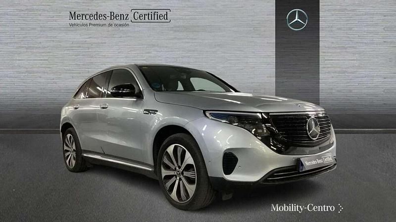 Usado Mercedes EQC400 300 kW (408 CV) 2020 Plateado SUV
