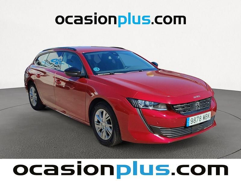 Usado Peugeot 508 SW Active 131 CV (96 kW) 2022 Rojo Familiar