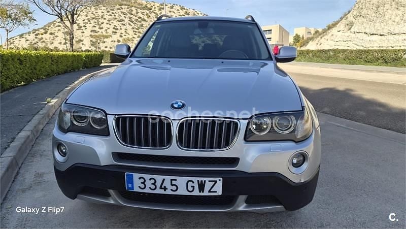 Usado BMW X3 177 CV (130 kW) 2010 Gris / plata SUV