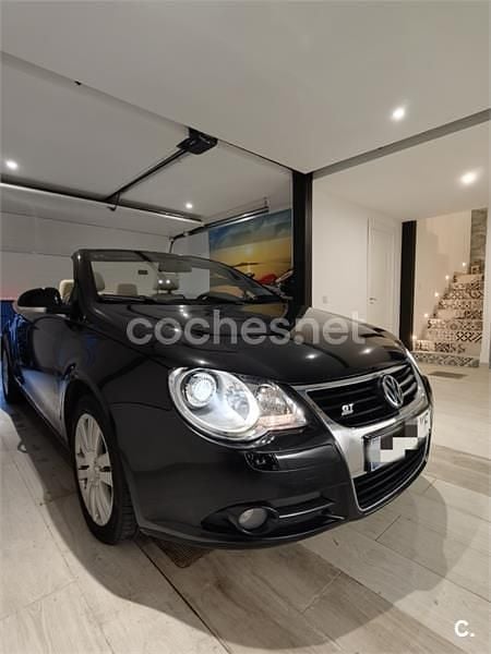 Usado VW Eos 140 CV (102 kW) 2007 Negro Descapotable