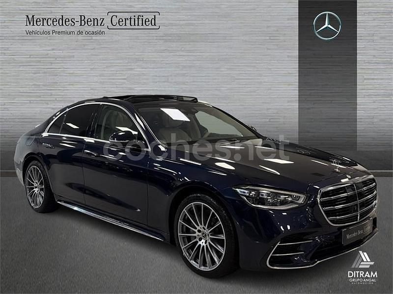 Usado Mercedes S450 367 CV (269 kW) 2024 Azul Berlina