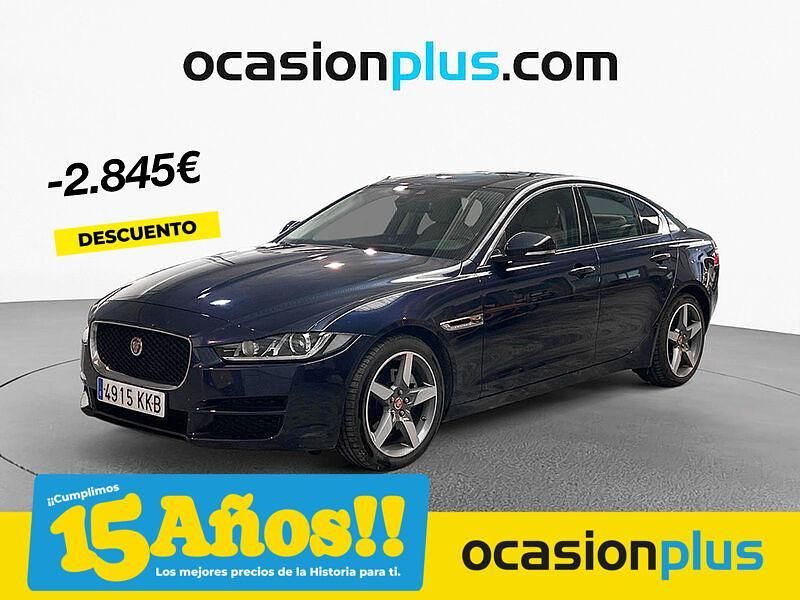 Azul Usado 2018 Jaguar XE Pure Berlina | 17.550 € (Precio justo) - Imagen 1/4