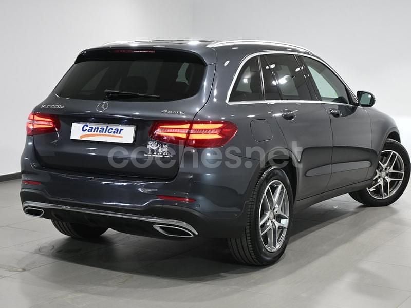 Usado Mercedes GLC220 170 CV (125 kW) 2015 Gris SUV