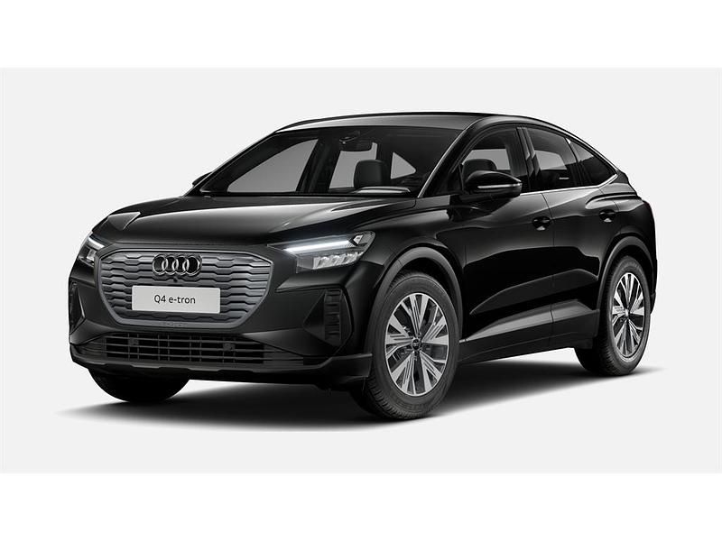 Negro mito Usado 2025 Audi Q4 Sportback e-tron S-Line SUV | 48.900 € - Imagen 1/4