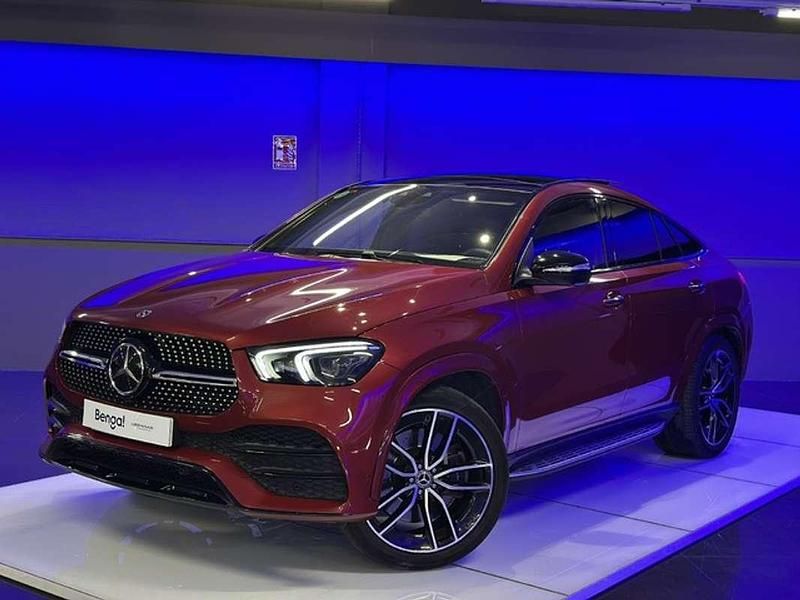 Usado Mercedes GLE350 272 CV (200 kW) 2020 Rojo Coupe