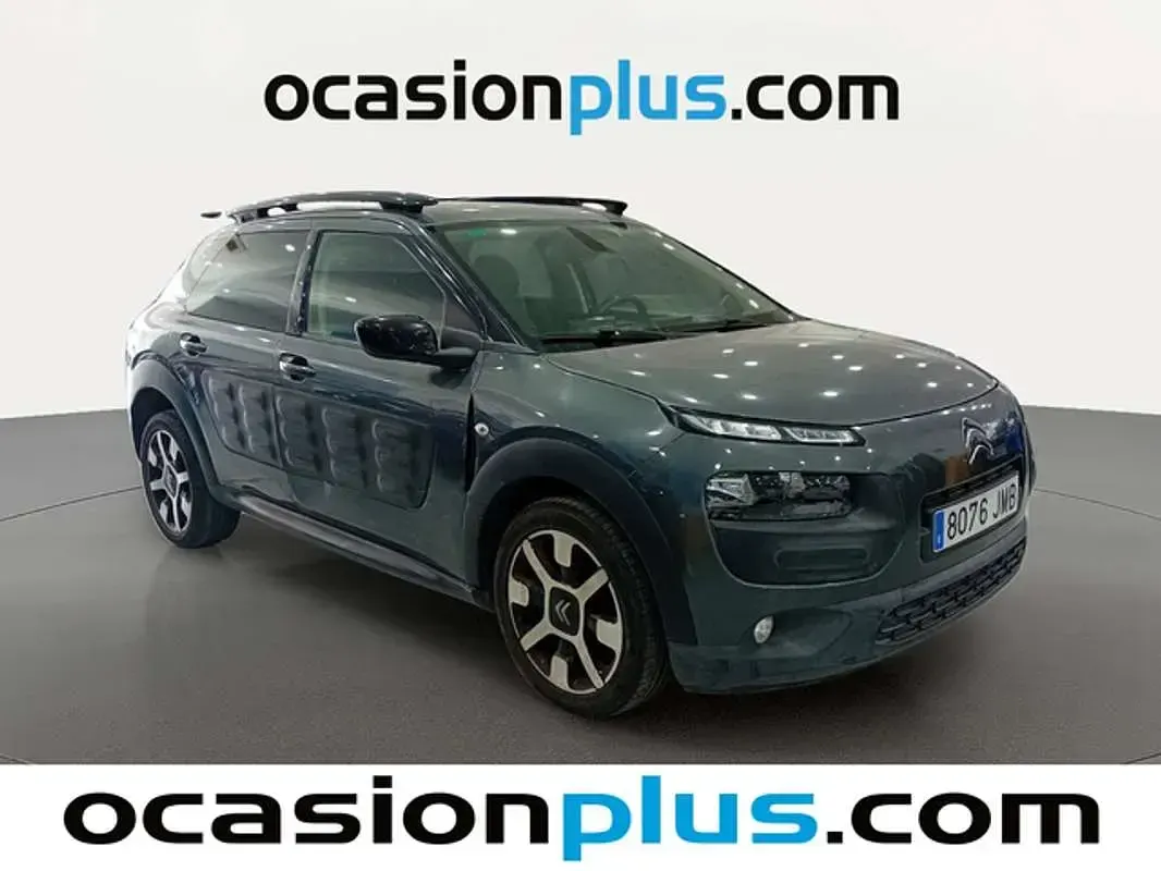 Usado Citroën C4 Cactus Feel 99 CV (72 kW) 2016 Gris Utilitario