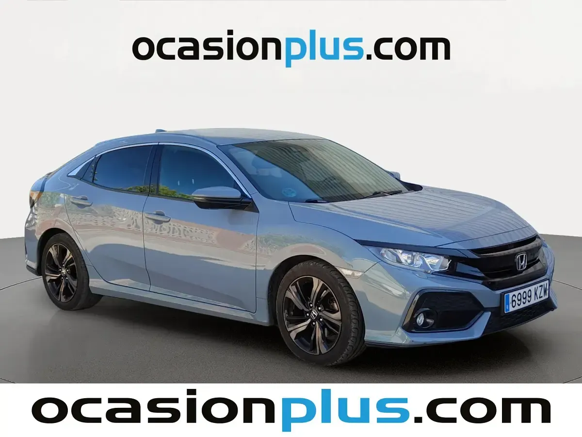 Usado Honda Civic Elegance 120 CV (88 kW) 2019 Gris Berlina