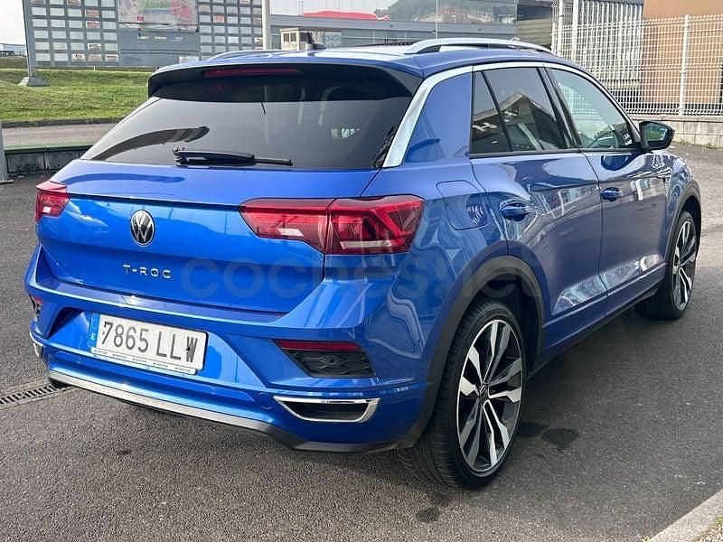Usado VW T-Roc Sportline 150 CV (110 kW) 2020 Azul SUV