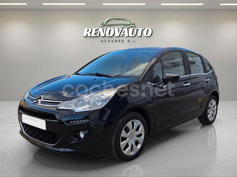Negro Usado 2015 Citroën C3 Tonic Berlina | 7499 € (Precio justo) - Imagen 1/4