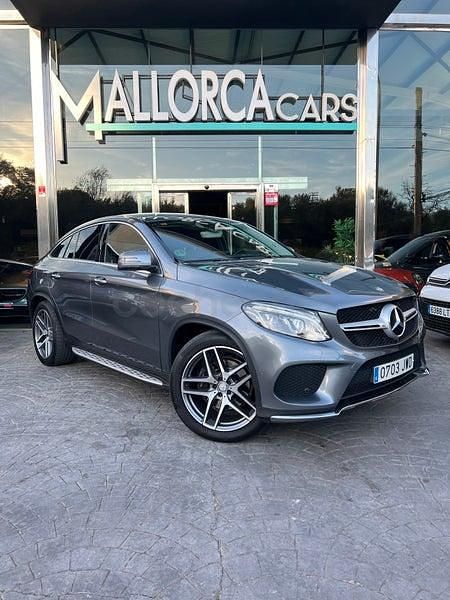 Usado Mercedes GLE350 258 CV (189 kW) 2017 Gris / plata Coupe