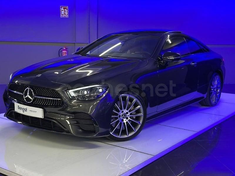 Usado Mercedes E350 299 CV (219 kW) 2021 Gris / plata Coupe