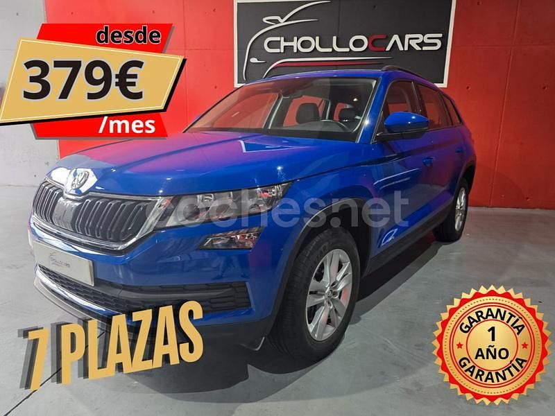 Azul Usado 2021 Skoda Kodiaq Ambition SUV | 23.997 € (Precio justo) - Imagen 1/4