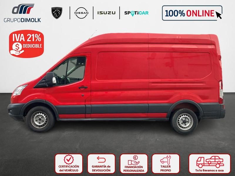 Usado Ford Transit Trend 100 CV (73 kW) 2014 Rojo Van