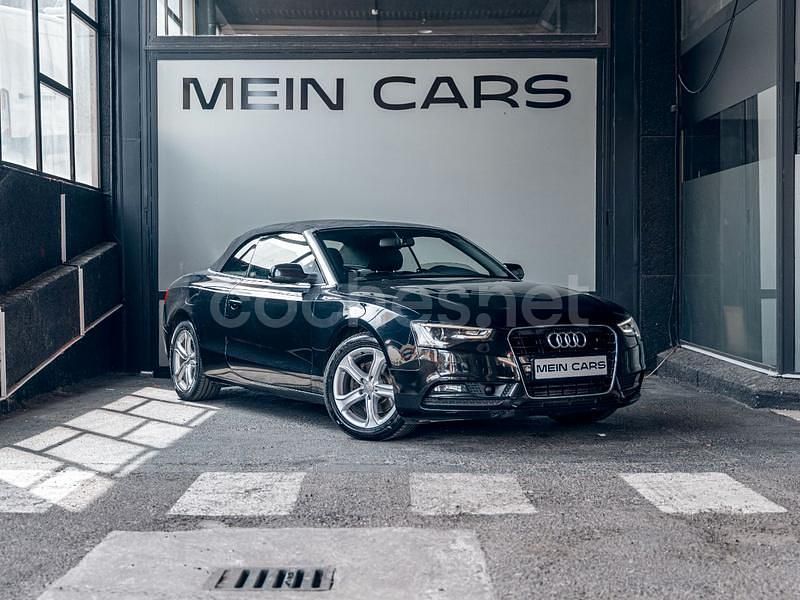 Negro Usado 2016 Audi A5 Cabriolet Descapotable | 17.900 € (Precio justo) - Imagen 1/4
