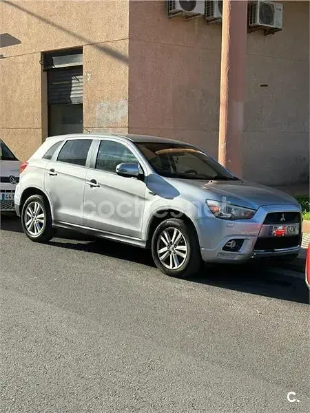 Usado Mitsubishi ASX Motion 116 CV (85 kW) 2010 Gris / plata SUV