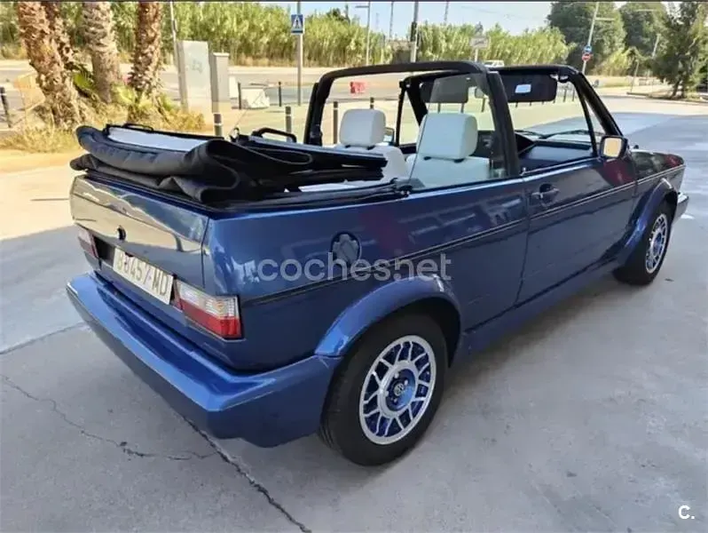Brugt VW Golf Cabriolet 112 HK (82 kW) 1991 Blå Cabriolet