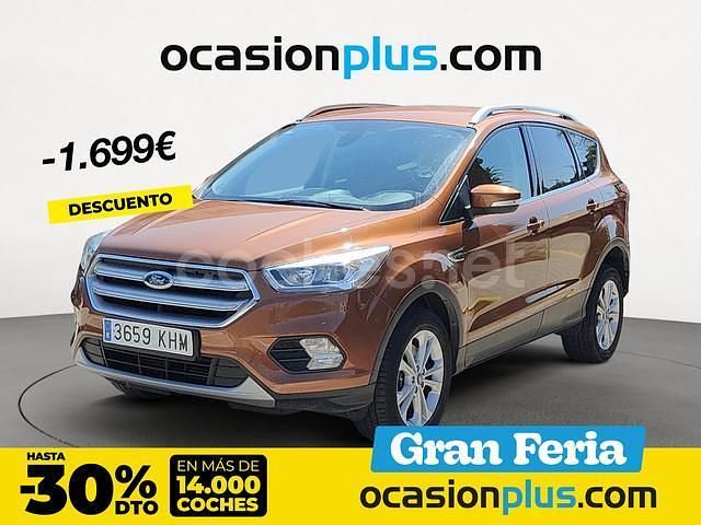 Marrón Usado 2018 Ford Kuga Titanium SUV | 18.690 € (Un poco caro) - Imagen 1/4