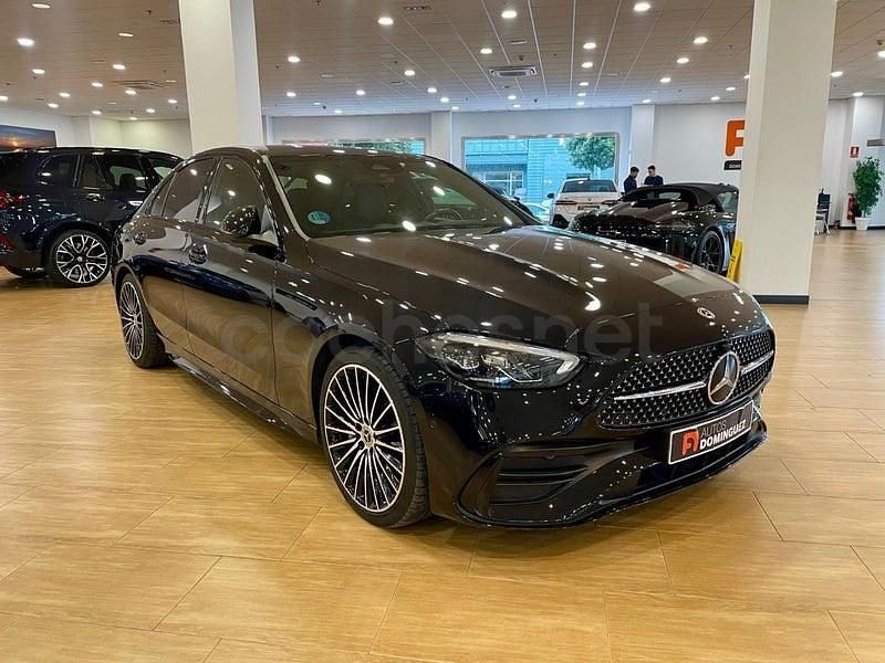 Usado Mercedes C220 200 CV (147 kW) 2023 Negro Berlina
