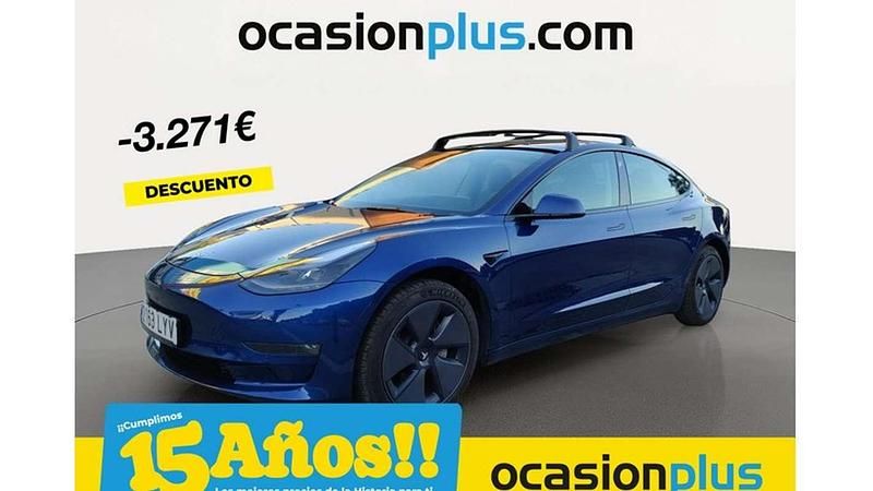 Usado Tesla Model 3 366 kW (498 CV) 2022 Azul Berlina