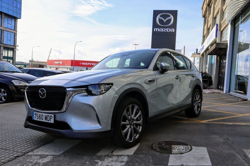 Gris Usado 2023 Mazda CX-60 Exclusive-Line SUV | 46.000 € (Precio justo) - Imagen 1/4