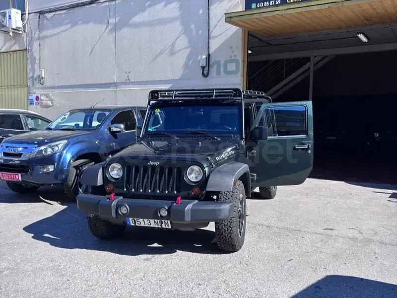 Usado Jeep Wrangler Unlimited Rubicon 200 CV (147 kW) 2011 Verde SUV